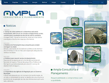 Tablet Screenshot of consultoriaampla.com.br